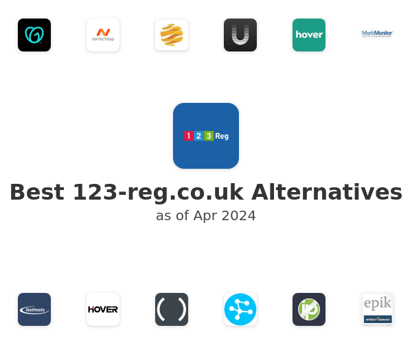 Best 123-reg.co.uk Alternatives