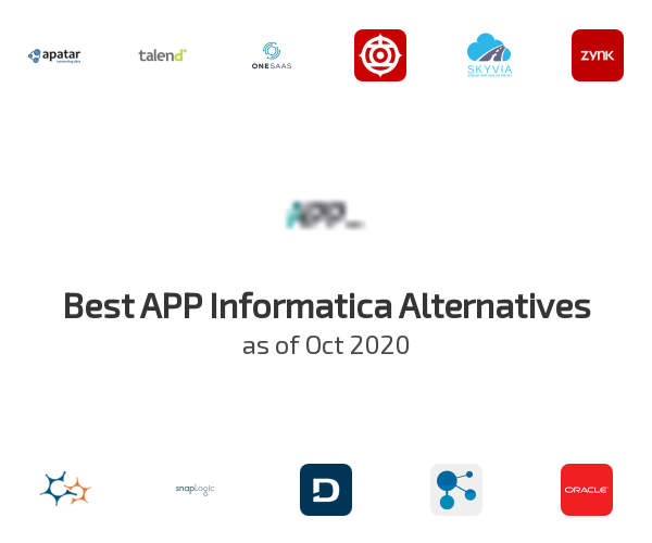 Best APP Informatica Alternatives