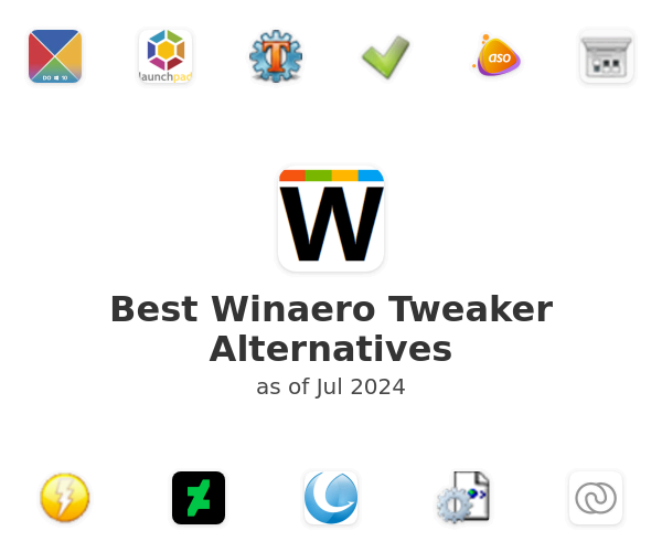 Best Winaero Tweaker Alternatives
