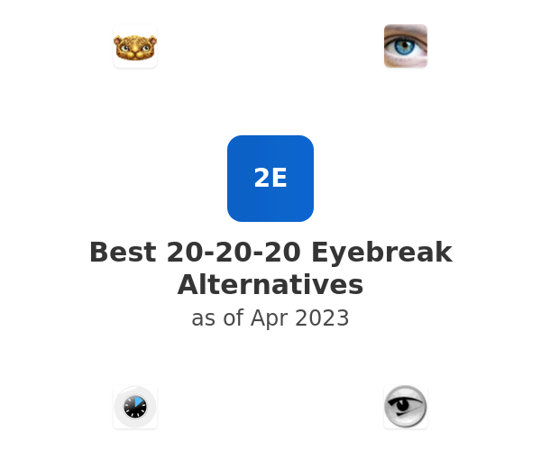 Best 20-20-20 Eyebreak Alternatives