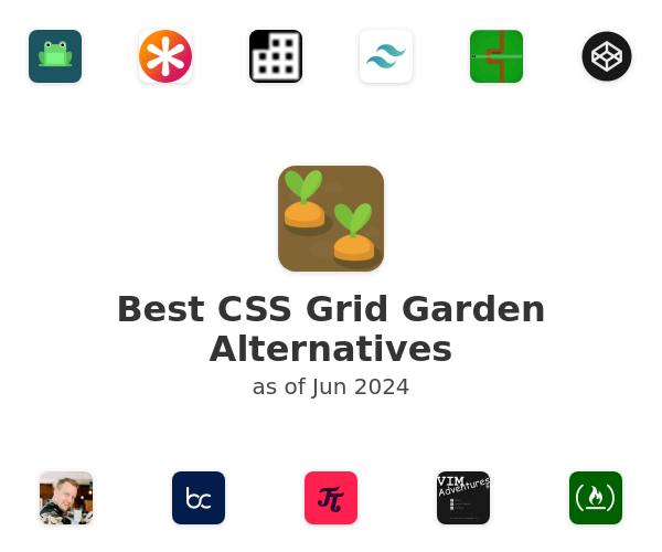 Best CSS Grid Garden Alternatives