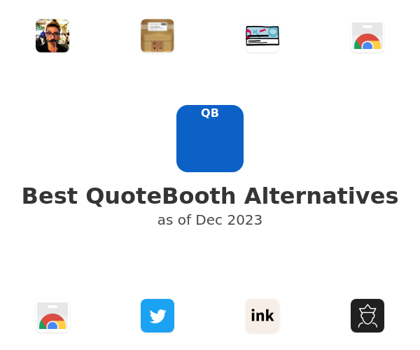 Best QuoteBooth Alternatives