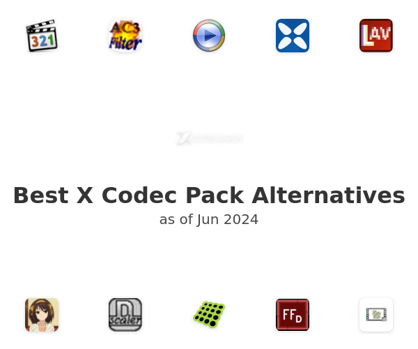 Best X Codec Pack Alternatives