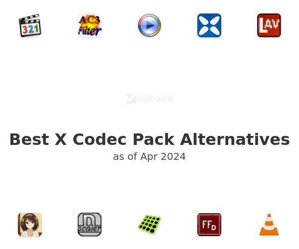Best X Codec Pack Alternatives