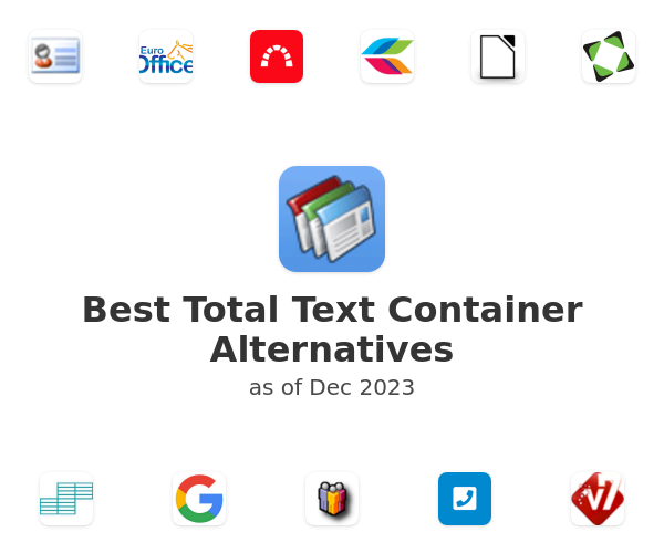 Best Total Text Container Alternatives