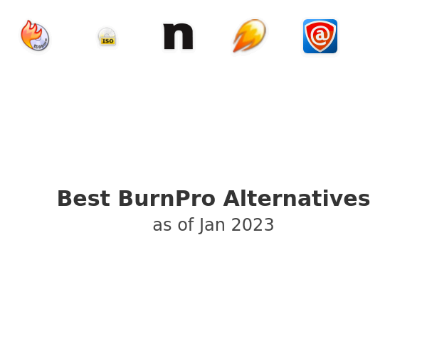 Best BurnPro Alternatives