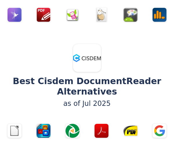 Best Cisdem DocumentReader Alternatives