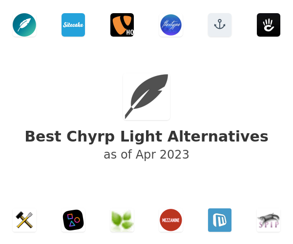 Best Chyrp Light Alternatives