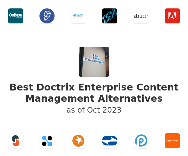 Best Doctrix Enterprise Content Management Alternatives