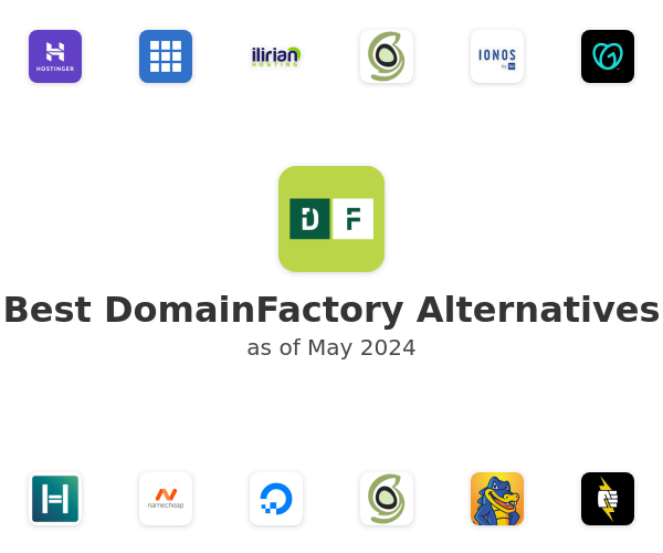 Best DomainFactory Alternatives