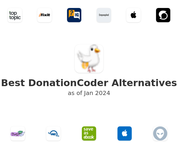 Best DonationCoder Alternatives