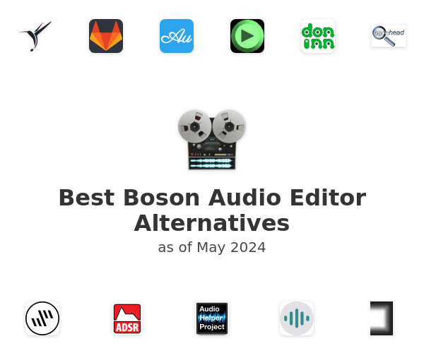 Best Boson Audio Editor Alternatives