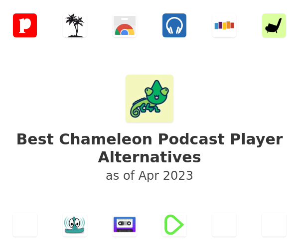 Best Chameleon Podcast Player Alternatives