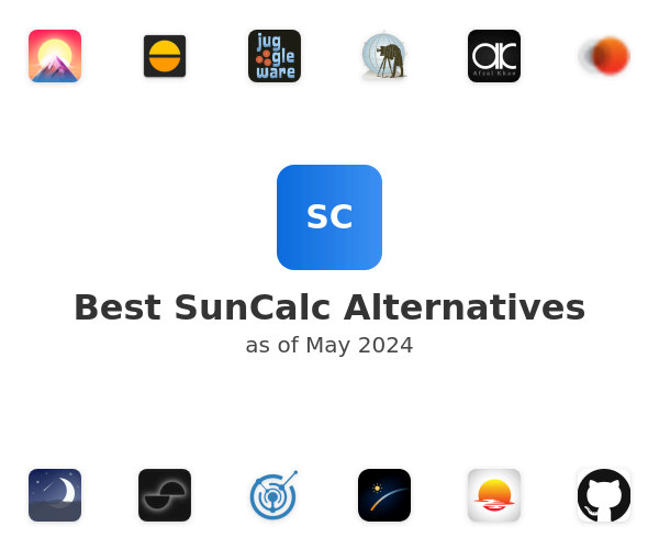 Best SunCalc Alternatives