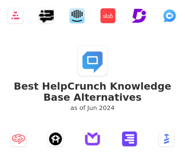 Best HelpCrunch Knowledge Base Alternatives