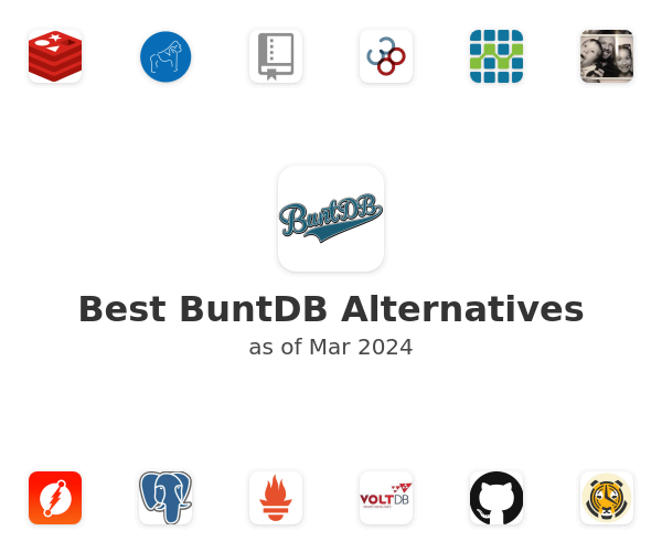 Best BuntDB Alternatives