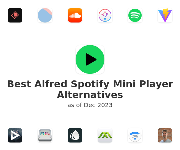 Best Alfred Spotify Mini Player Alternatives