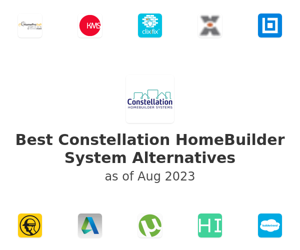 Best Constellation HomeBuilder System Alternatives