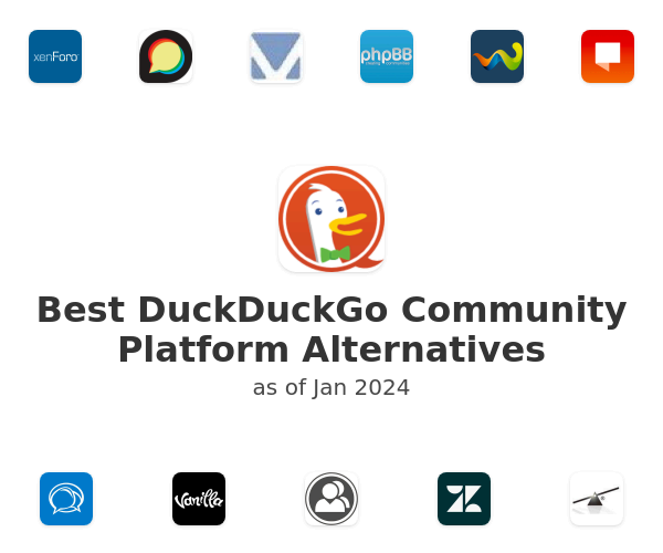 Best DuckDuckGo Community Platform Alternatives