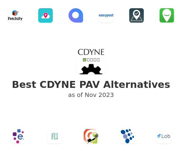 Best CDYNE PAV Alternatives