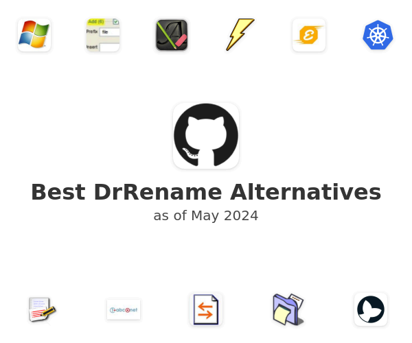 Best DrRename Alternatives