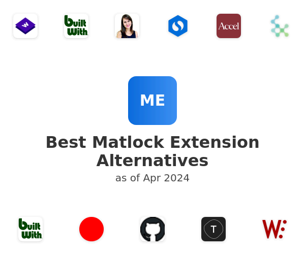 Best Matlock Extension Alternatives