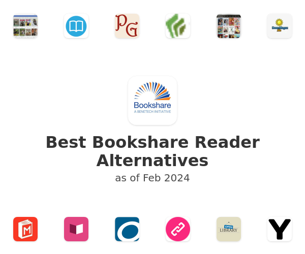 Best Bookshare Reader Alternatives