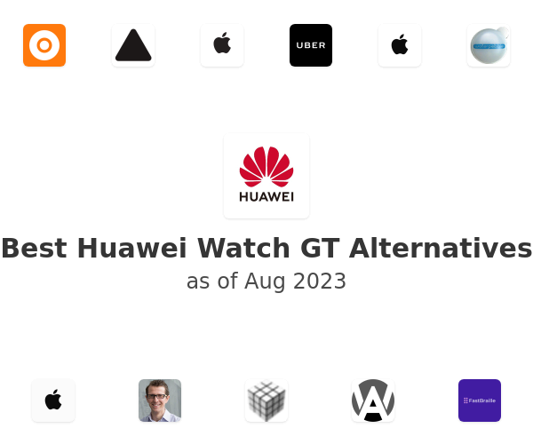 Best Huawei Watch GT Alternatives