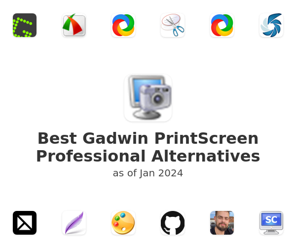 Best Gadwin PrintScreen Professional Alternatives