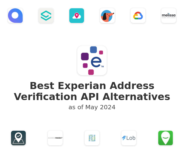 Best Experian Address Verification API Alternatives