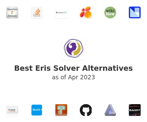 Best Eris Solver Alternatives