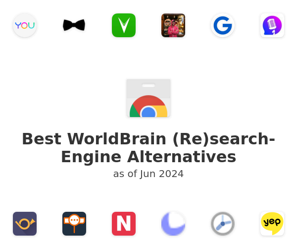 Best WorldBrain (Re)search-Engine Alternatives