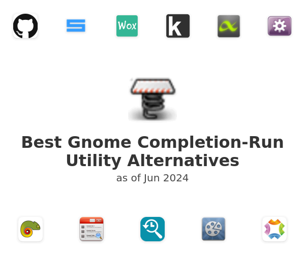 Best Gnome Completion-Run Utility Alternatives