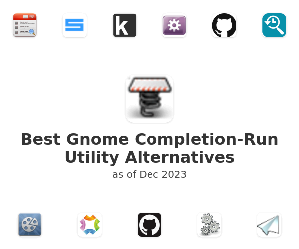 Best Gnome Completion-Run Utility Alternatives