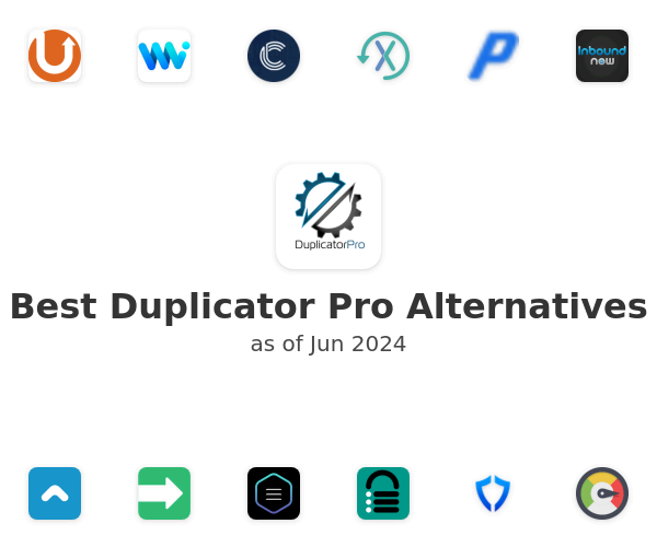 Best Duplicator Pro Alternatives