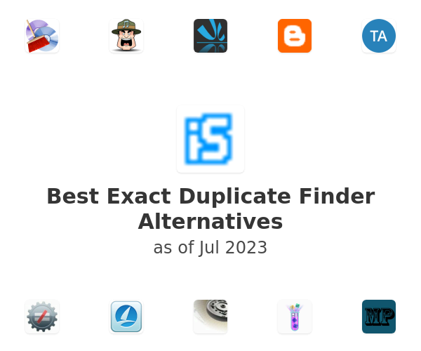 Best Exact Duplicate Finder Alternatives