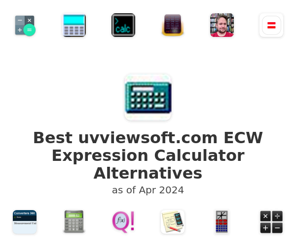Best uvviewsoft.com ECW Expression Calculator Alternatives