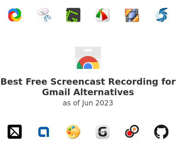 Best Free Screencast Recording for Gmail Alternatives