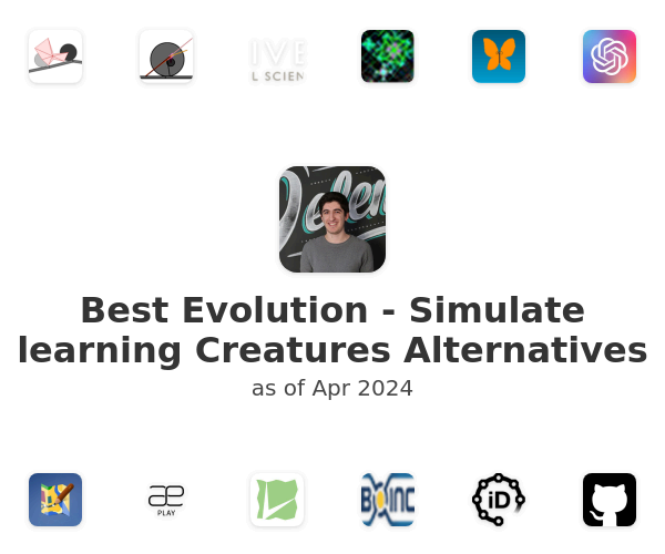Best Evolution - Simulate learning Creatures Alternatives