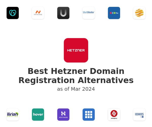 Best Hetzner Domain Registration Alternatives