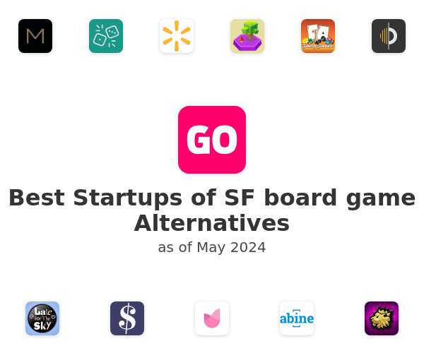 Best Startups of SF board game Alternatives