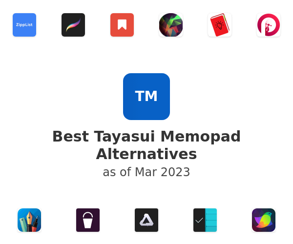 Best Tayasui Memopad Alternatives