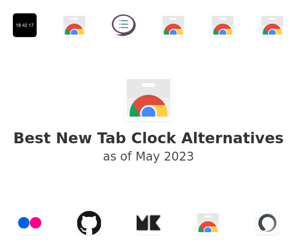 Best New Tab Clock Alternatives