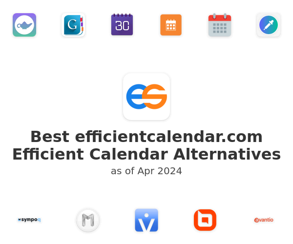 Best efficientcalendar.com Efficient Calendar Alternatives