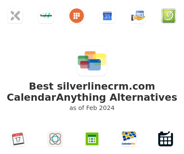 Best silverlinecrm.com CalendarAnything Alternatives