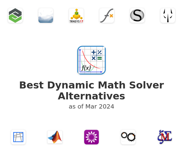 Best Dynamic Math Solver Alternatives