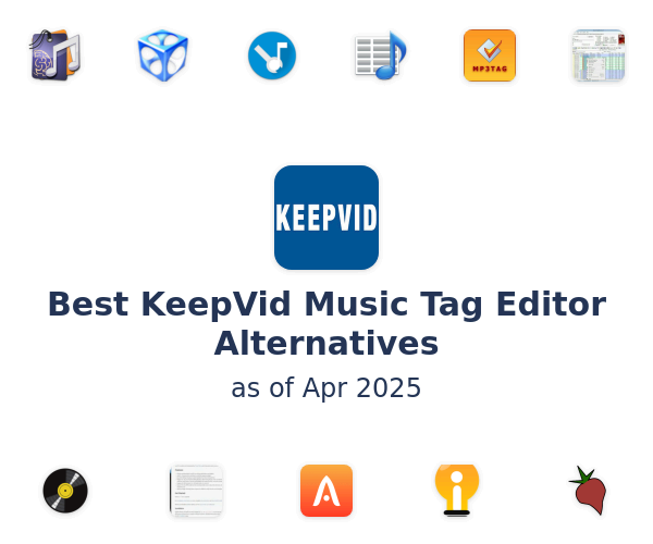 Best KeepVid Music Tag Editor Alternatives