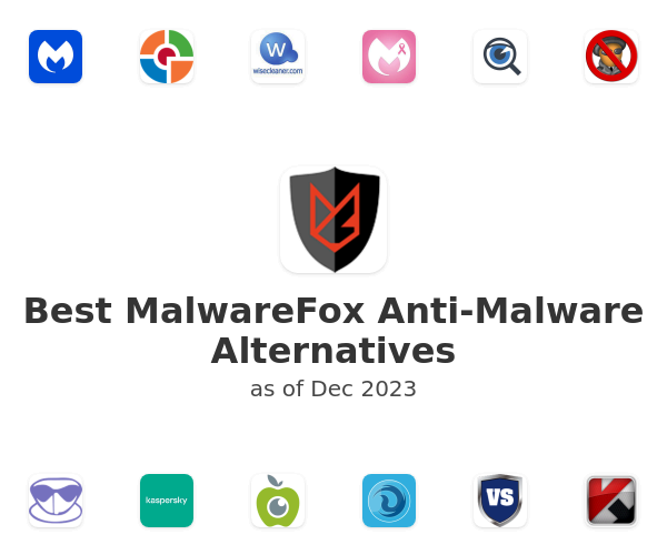 Best MalwareFox Anti-Malware Alternatives