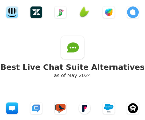 Best Live Chat Suite Alternatives