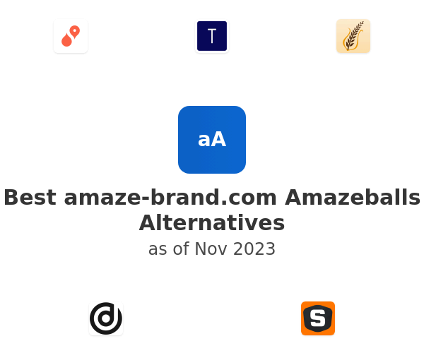 Best amaze-brand.com Amazeballs Alternatives